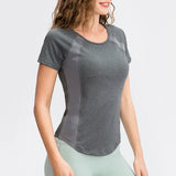 Quick-Dry Yoga T-Shirts