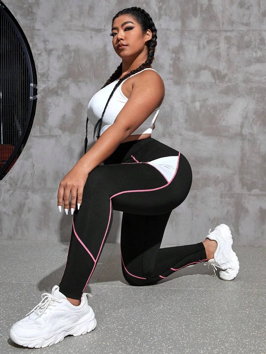Futuristic Pocket Plus Leggings